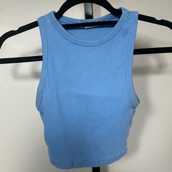 Zara Ribbed Cropped Tank - Picture 1 of 2
